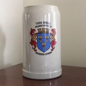 Wiesbaden Germany Annual Octoberfest Stein pottery
